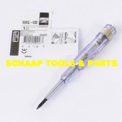 Spanningzoeker tot 250 Volt met metalen clip | 8045L - VDE